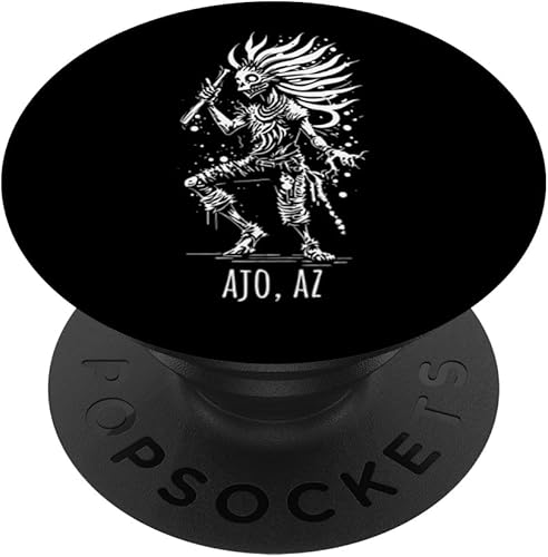 Ajo Arizona USA Southwestern Abstract Art Design PopSockets Standard PopGrip