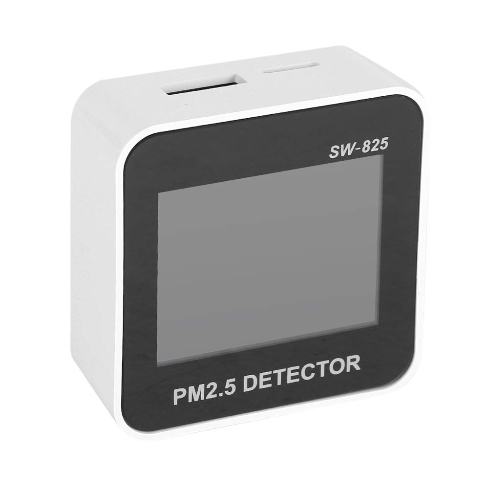 Mini Detector de Calidad del Aire de Bolsillo PM2.5 con Pantalla LED Digital para Uso en el Hogar, Oficina, Automóvil, Liviano