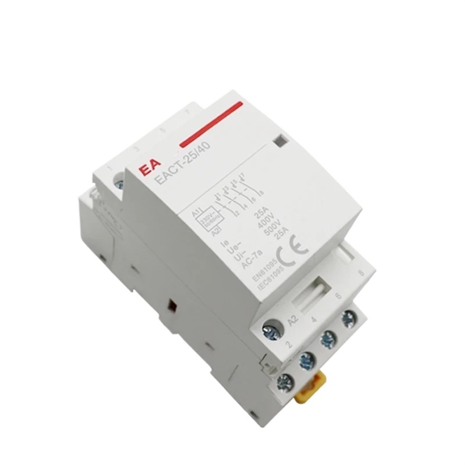 4P 16-25 A AC 220 V 230 V 50/60 Hz gospodarstwo domowe AC modułowy przełącznik sterownik 4NO 4NC 2NC (20A, 4NO, 110 V)
