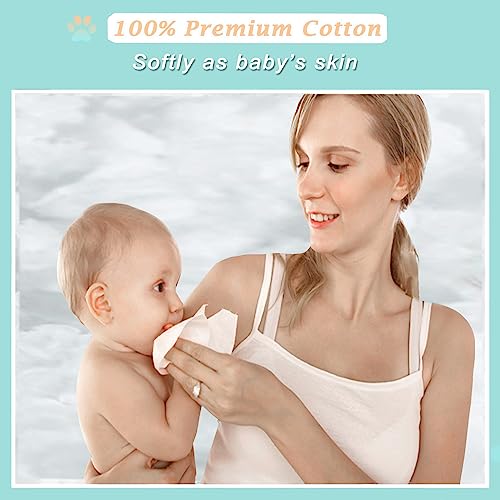 Cotton Disposable Face Towes, Disposable Face Towel, Face Wash Towel, Makeup Removal Towel, Travel Dry Face Towel, Multi-Functional Deep Cleaning, Dry And Wet Dual-Use (100 Count) #TOP6