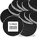 "SlipToGrip" NON SLIP Furniture Pad Grippers - (12 Pack) Furniture Non-Slip Pads 2" Round with 3/8" Heavy Duty Felt Core. No Adhesive. No Nails. Won't Harm Floors.