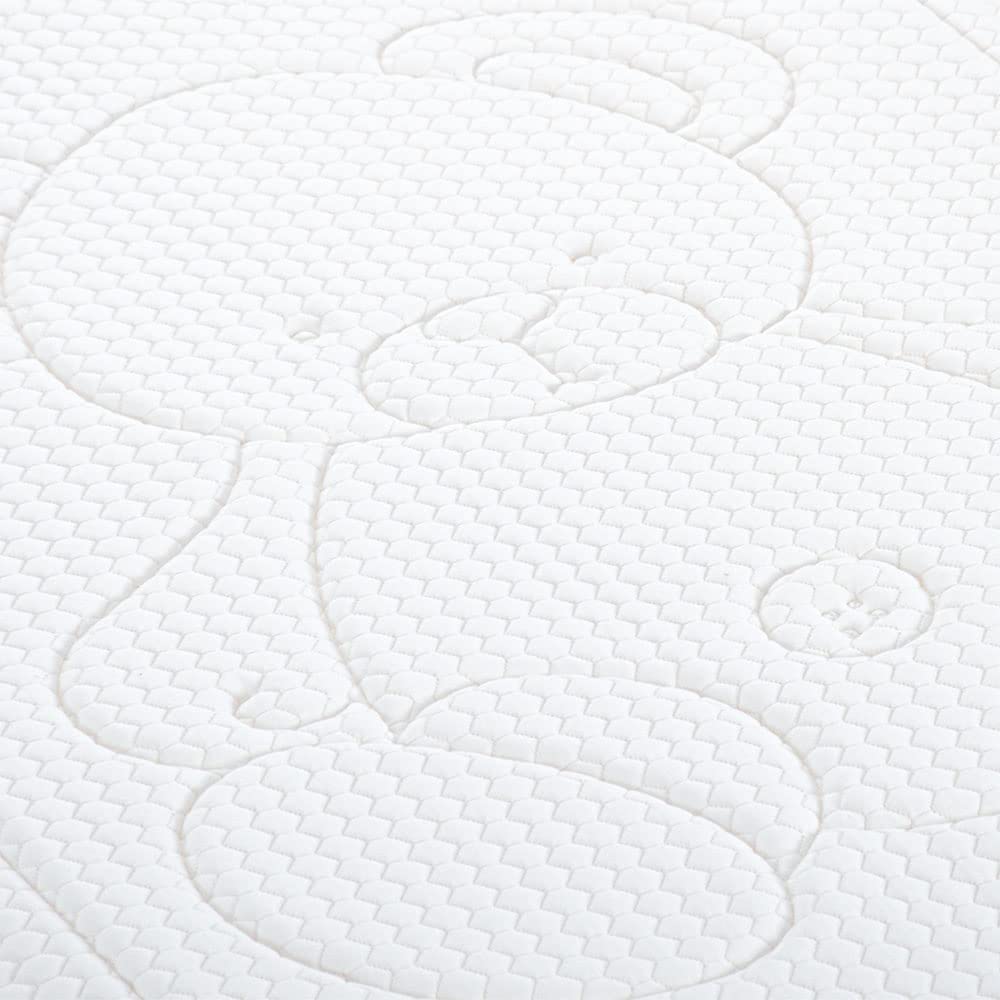 Matelas Enfant 90x200 Cm Minea - Mousse Haute Densité 14 Cm, Housse Déhoussable Douce - Fabriqué En France
