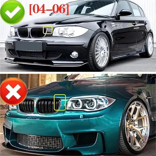 Parrilla delantera tipo riñón para renovar el frontal de modelos E81 E87 5