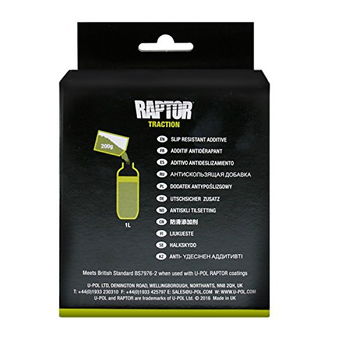 image for U-POL Raptor Traction Raptor Slip Resistant Additive, Black