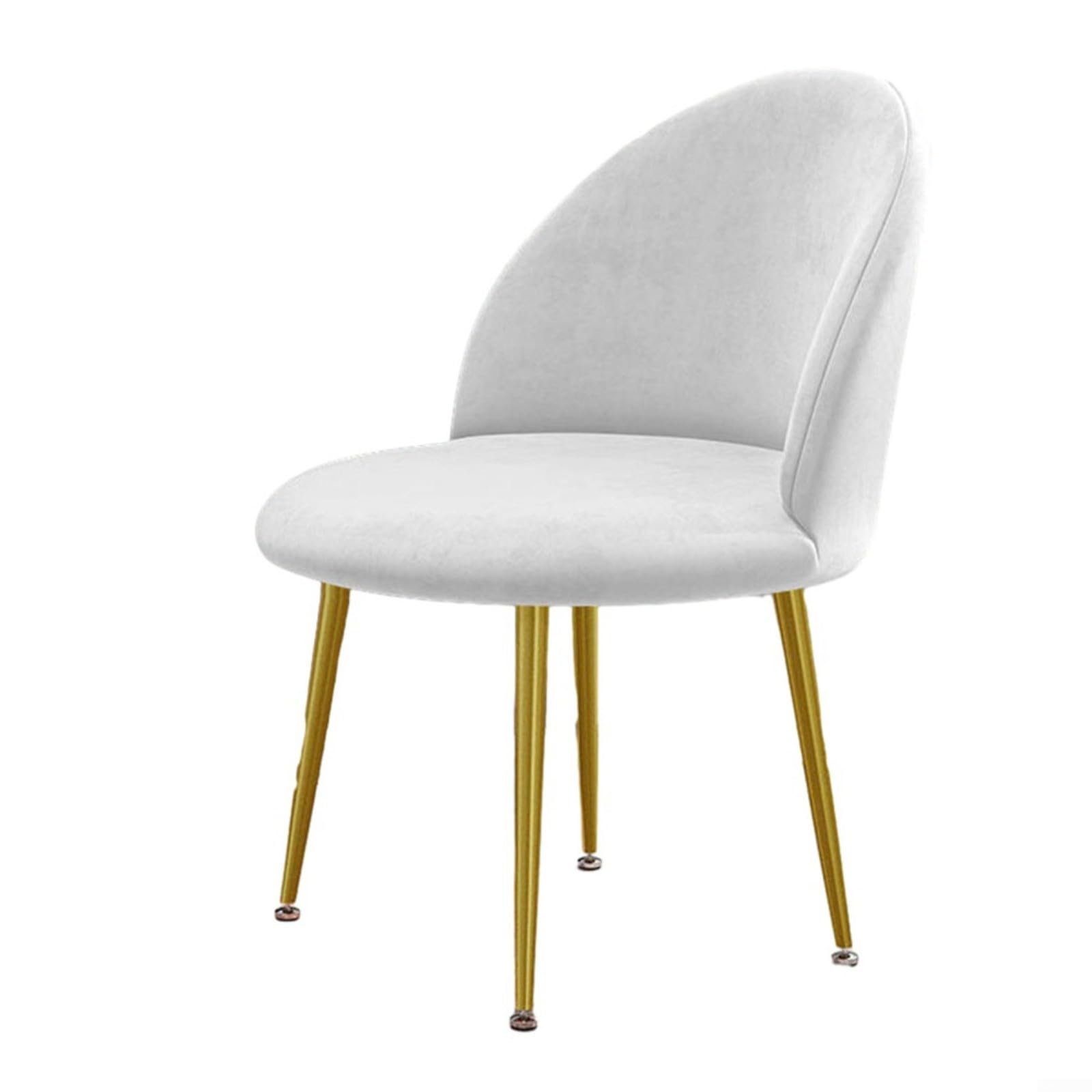 EXTRWORY Silver Fox - Funda elástica de terciopelo para silla de comedor, funda elástica para protección de muebles de hotel, restaurante, hogar (gris claro)