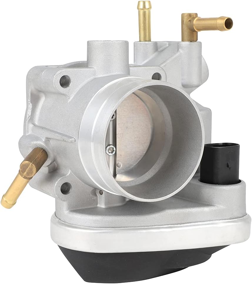 SCITOO Throttle body S20081 Automotive throttle Fit for for VW for Beetle 2.0l 04-05, for VW for Golf 2.0l 04-06, for VW for Golf City 2.0l 07-10, for VW for Jetta 2.0l 04-05 10