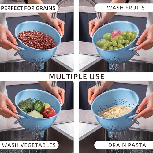 50% Off Metal Colander - 5 Quart Self-draining Kitchen Strainer - Image 6