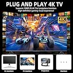 2025 Upgrade Retro Game Console Stick Pro, Classic Video Games with 4K HDMI, Built-in 23 Emulators, 20000+ Games - Plug & Play TV Video Gaming Stick with Upgrade Dual 2.4G Wireless Controllers(64GB) - Image 3