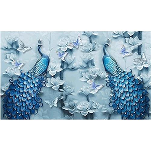 Diamond Painting Magnolia grande taille 70x140cm kit mosaïque 5D adultes