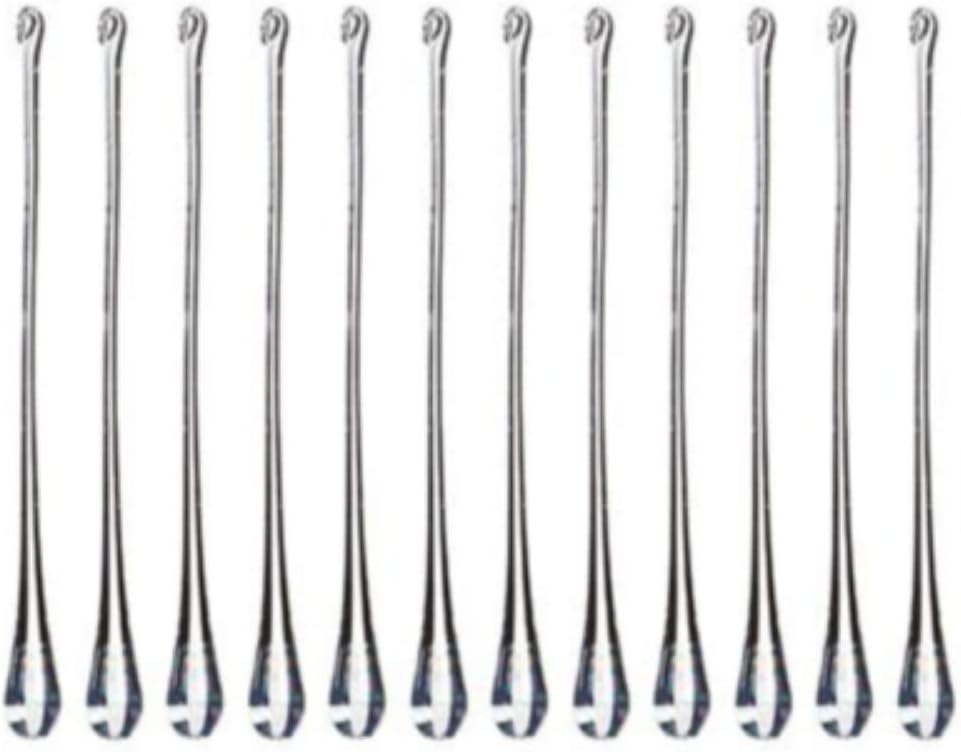 Clear Glass Tear Drop Icicles - 12 X 120mm by Premier
