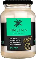 Palmito Palmeira Real Light em Conserva Natupalm 530g