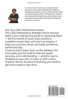Skyhigh Mathematics for CSEC: Practice Multiple Choice Questions (CSEC Multiple Choice Practice Books)