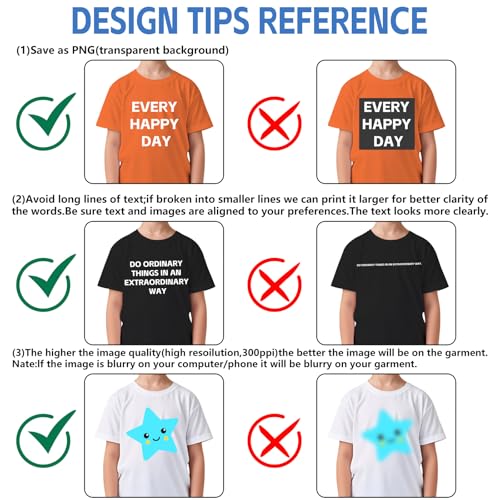 Custom Kids Shirt - Personalized T-Shirts for Boys Girls, Customized Gift Shirts Add Photo Text Image Print Front/Back2