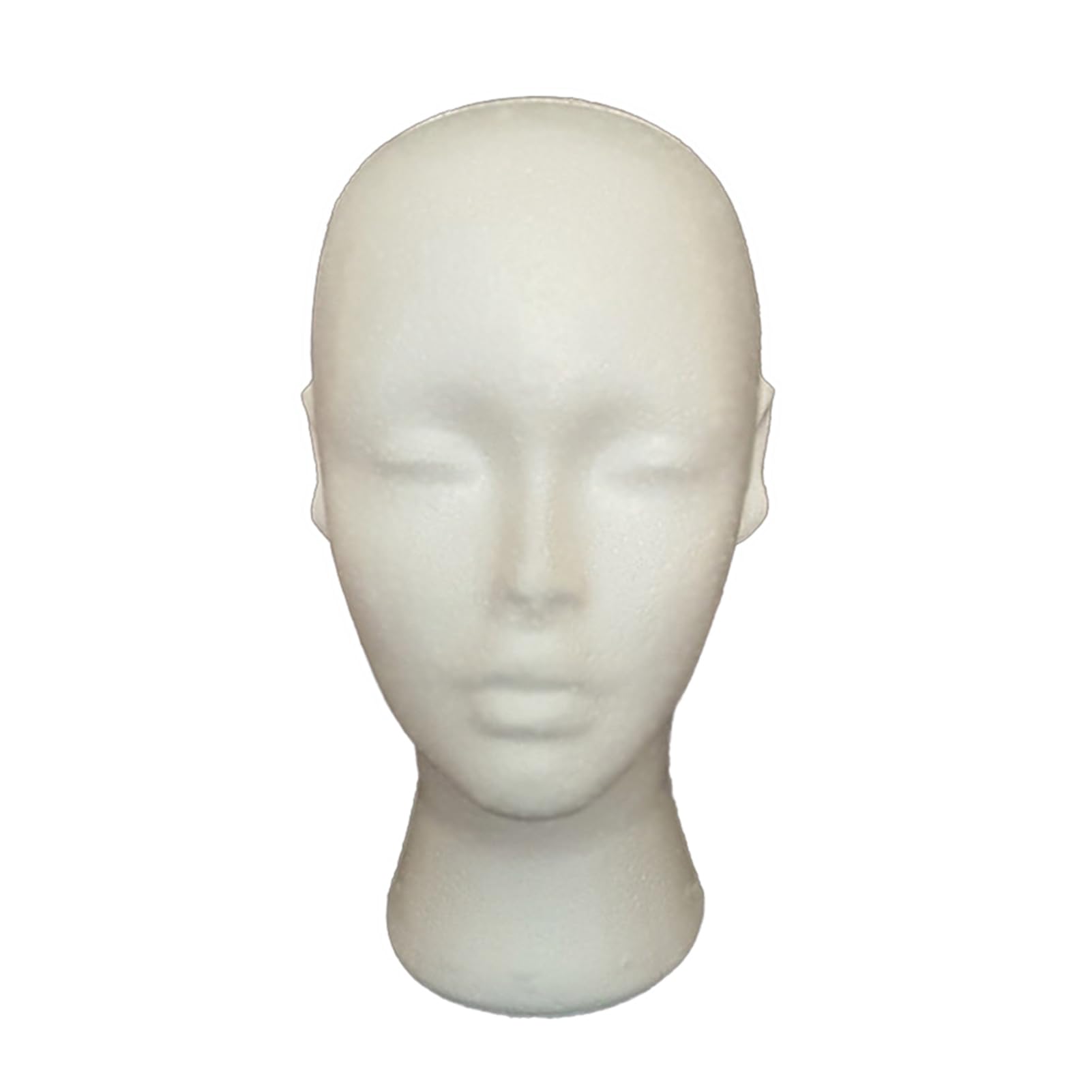 matumou Female Foam Mannequin Head Manikin Model Wigs Hats Glasses Holder Display Foam Head Holder