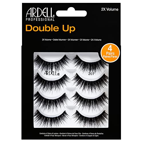 Faux cils Ardell Double Up 207 pour densifier les cils courts et ouvrir le regard fatigué