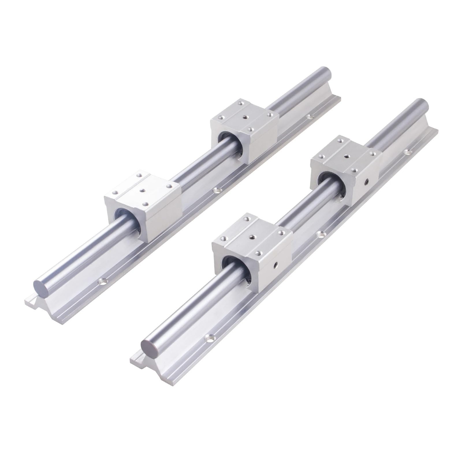 Rail de guidage linéaire SBR12 SBR16 SBR20 avec 4 blocs de roulement UU pour CNC 1300mm