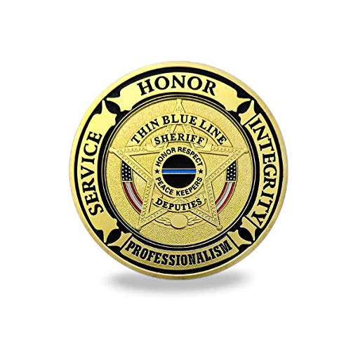 U.s. Thin Blue Line Police Prayer Challenge Coin Law Enforcement Military Coin #TOP1