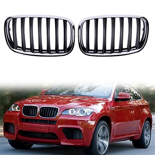 Grilles de course calandre BMW X5 X6 E70 E71 2008-2013 avant rechange - 5