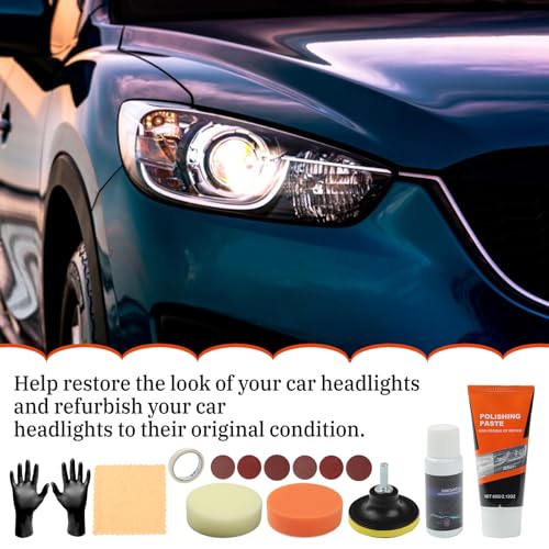 Prepara tu vehículo para viajar con este kit de restauración de faros 7
