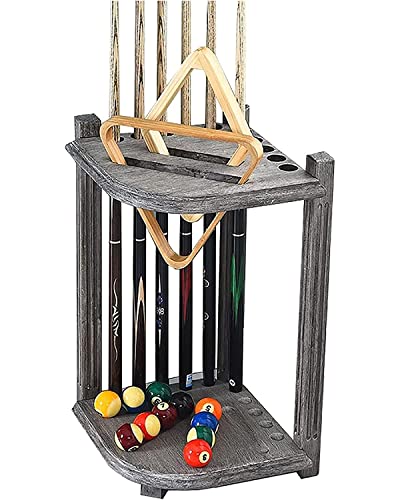 Porte-queue de billard au sol stable pour organiser 10 bâtons de piscine