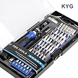 destornilladores de precision ※Viene en una caja bonito y portatil, todas las puntas y el destornillador encajan perfectamente dentro del contenedor plástico, así usted puede llevarlo con todos lados y almacenarlos perfectamente.
