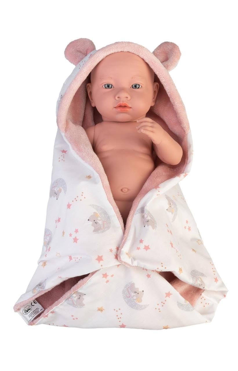 Real Baby Girl with Blanket, Famous (MYW03000)