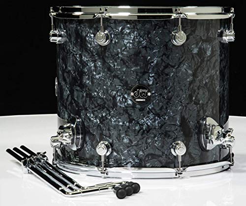 DW Performance Series Floor Tom - 14 Inches X 16 Inches Black Diamond FinishPly