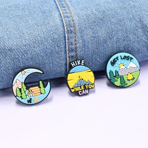 Image of Cute Pins Bulk,Funny Backpack Pin Lapel Badge Pins Set for Jackets,Hats