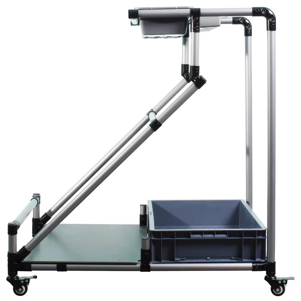 Carro De Limpieza Profesional Móvil, Porta Trapeador De Pie, con Tanque De Agua, Almacenamiento De Herramientas De Limpieza, Carro De Servicio