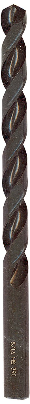 BoschBL2147 1-Piece 5/16 In. x 4-1/2 In. Fractional Jobber Black Oxide Drill Bit for Applications in Light-Gauge Metal, Wood, Plastic