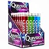 Buy Quivers Mixed Flavour Vodka Shots - 14% ABV, 36 x 20ml, Perfect Party Mix: Apple Sour, Strawberry, Raspberry – Quivers