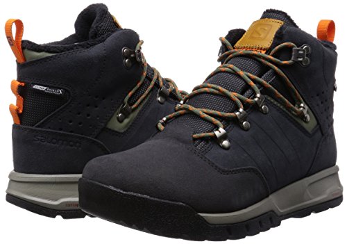 Image of Salomon 2015 /16 Men's Utility TS Winter Boots - L37605500 (Asphalt /Sage Green /Clementine-X - 9.5)