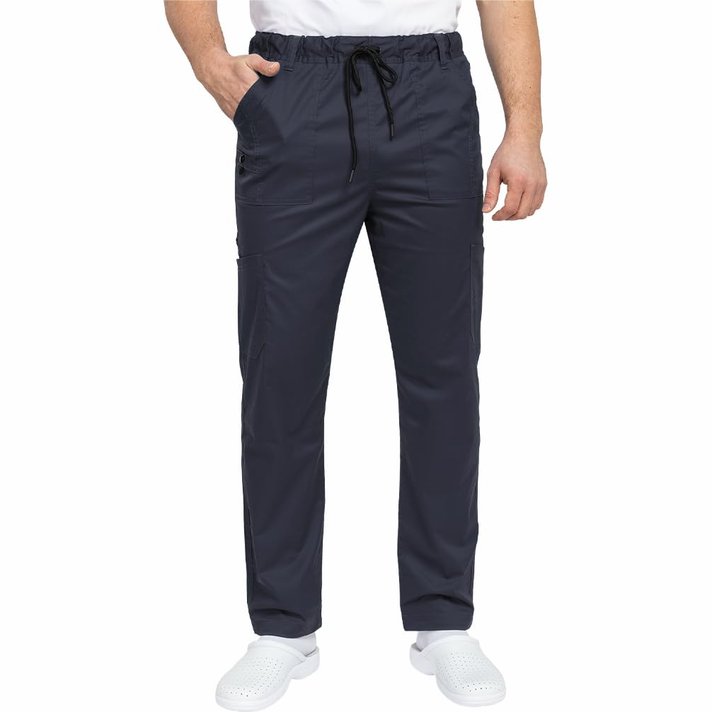 B-well Dante Man - Pantalones médicos para hombre, de alta calidad, con cintura elástica — view 8