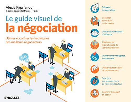 Télécharger Le guide visuel de la négociation: Utiliser et contrer les techniques des meilleurs négociateurs. Gratuit
