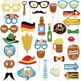 90shine 55Ct Oktoberfest Photo Booth Props German...