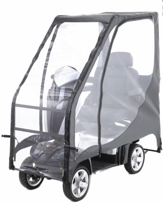 Sheerlines Mobility Scooter Waterproof Canopy (Kymco Maxer, Black
