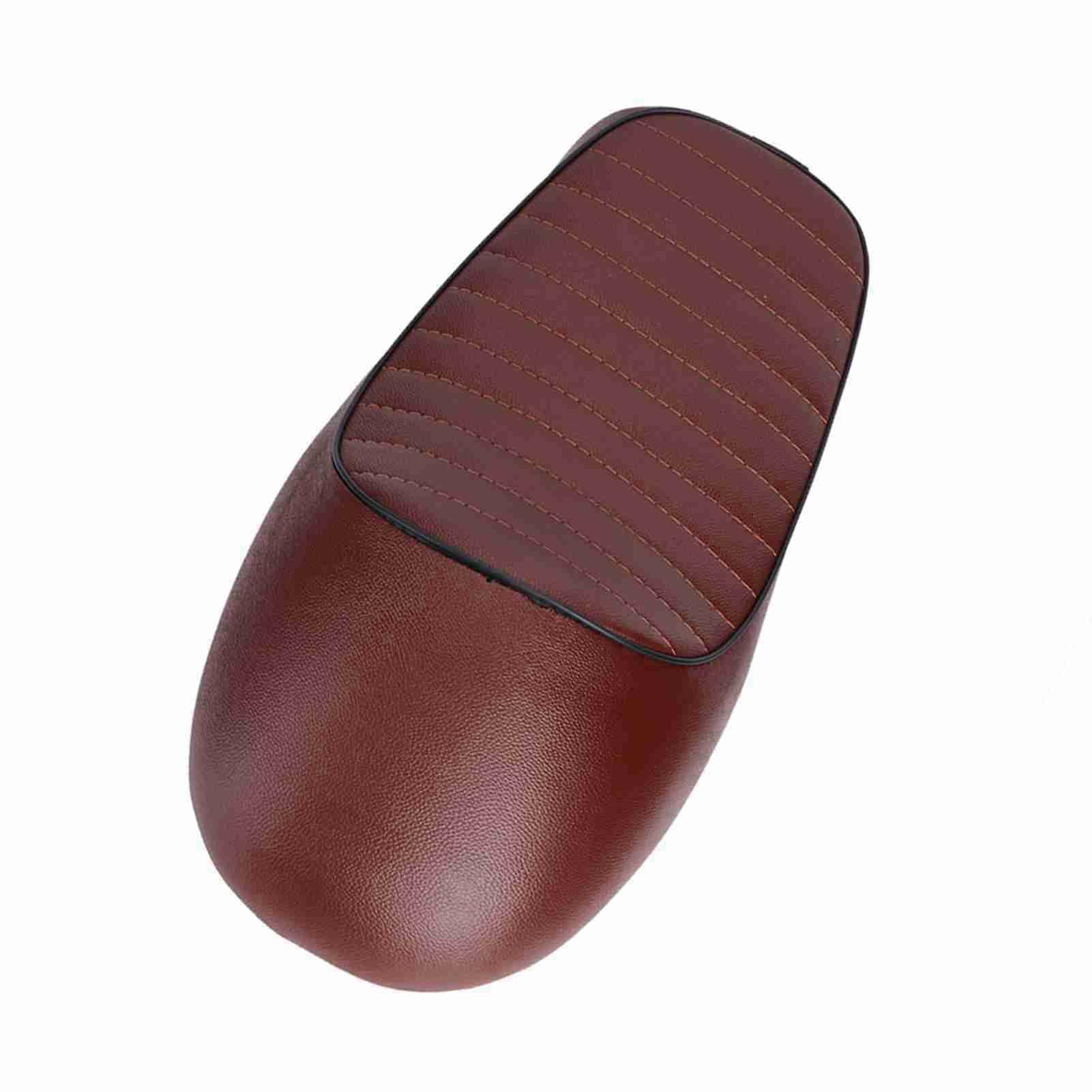 Moto in pelle PU vintage Cafe Racer Seat Saddle Cushion Easy Clean Comfort Racing 4 stili CG125 GN CG CB400SS