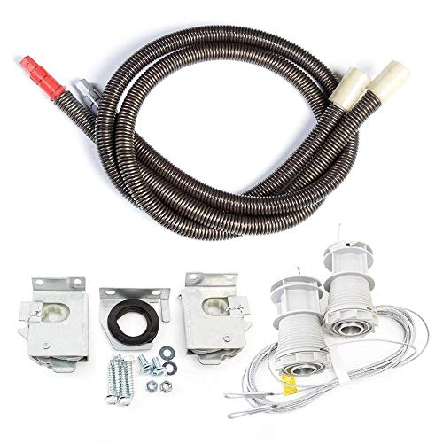 Wayne Dalton Torquemaster Spring - Convert Original to Plus Upgrade Spring and Parts / 7 ft high/Between 130-139lbs - Double Spring Set