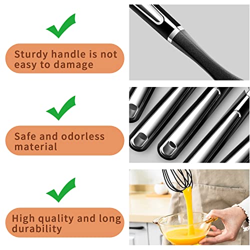 Udga Cooking Utensils Set For Kitchen, Silicone And Nylon Material, Non-Stick And Heat Resistant Cookware, Bpa Free, Set Of 25 Pieces, Black #TOP1