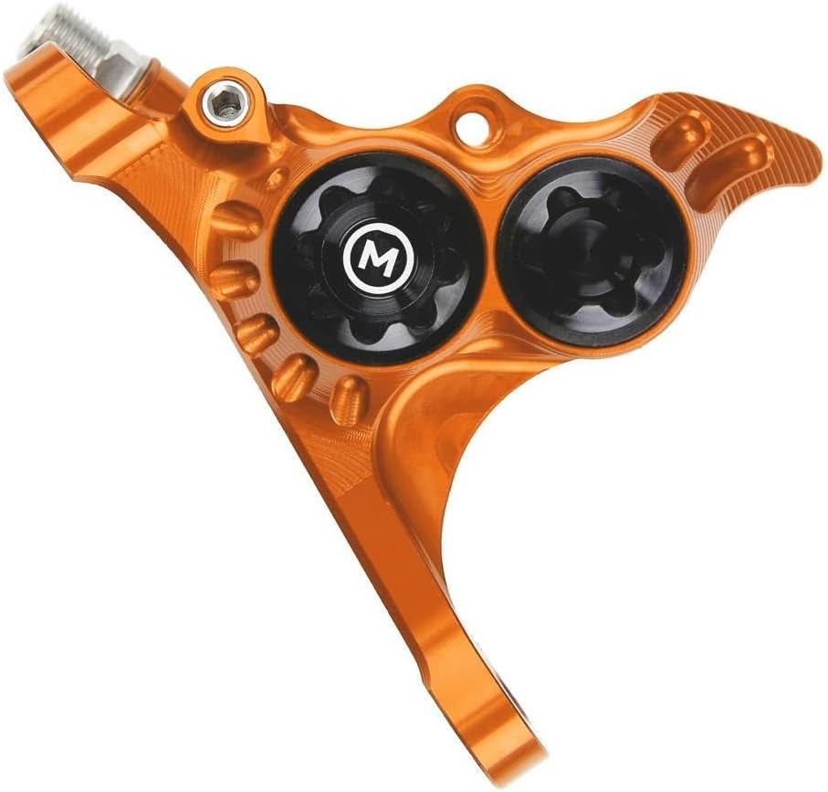 Hope Technology RX4+ Caliper Complete – FMF+20 – MIN | Road Gravel Brake Calipers (Orange)