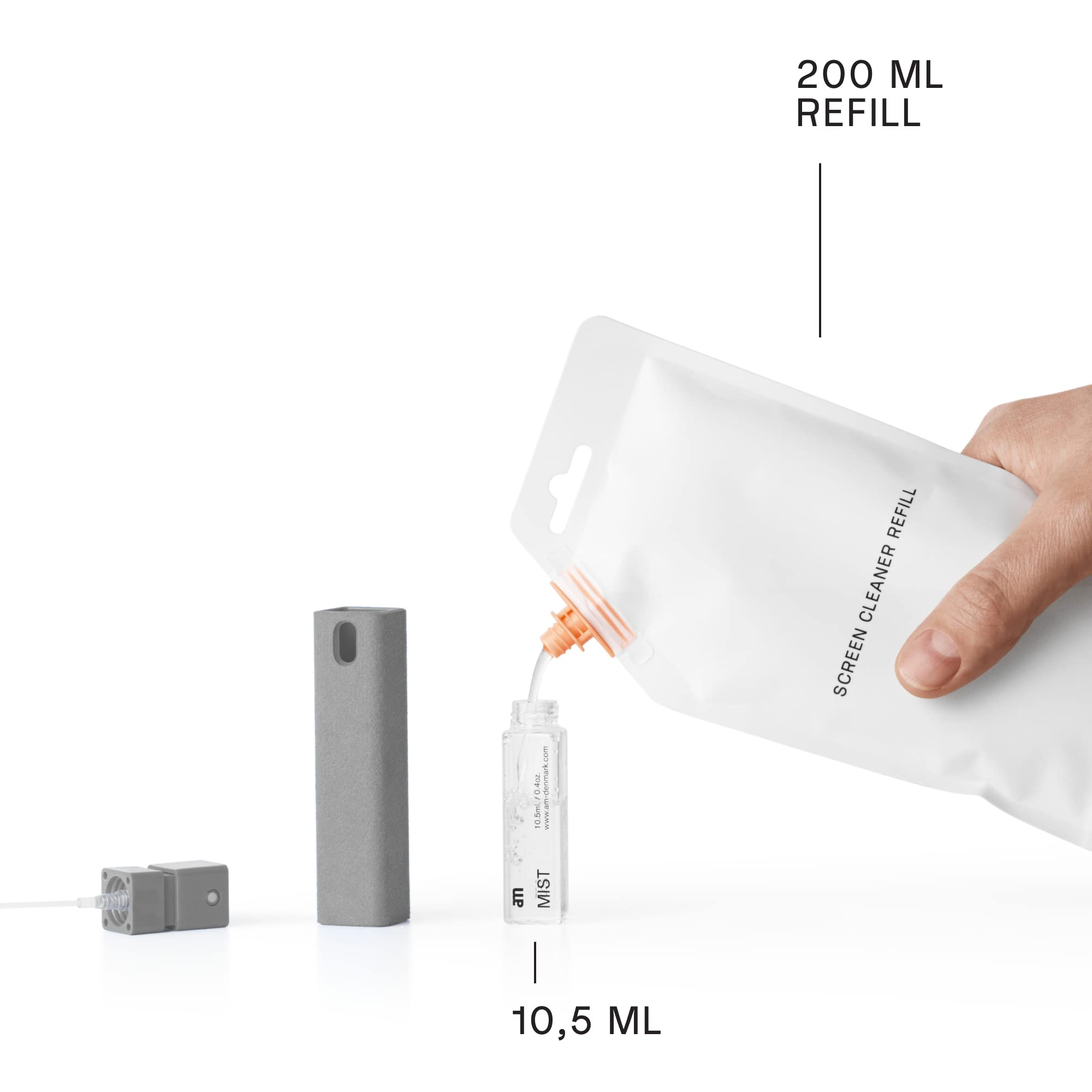 Nettoyeur D'écran De Téléphone 2 En 1, Spray De Nettoyage Pour écran D'ordinateur, Outil De Dépoussiérage Pour IPhone IPad Huawei Xiaomi