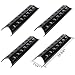 SHINESTAR Gas Grill Replacement Parts for Brinkmann, Perfect Flame, Kenmore, Uniflame, Charmglow, 4-pack 15 3/8 x 3 1/2 inch Porcelain Steel Heat Shield Plate Tent Burner Cover Flame Tamer(SS-HP006)