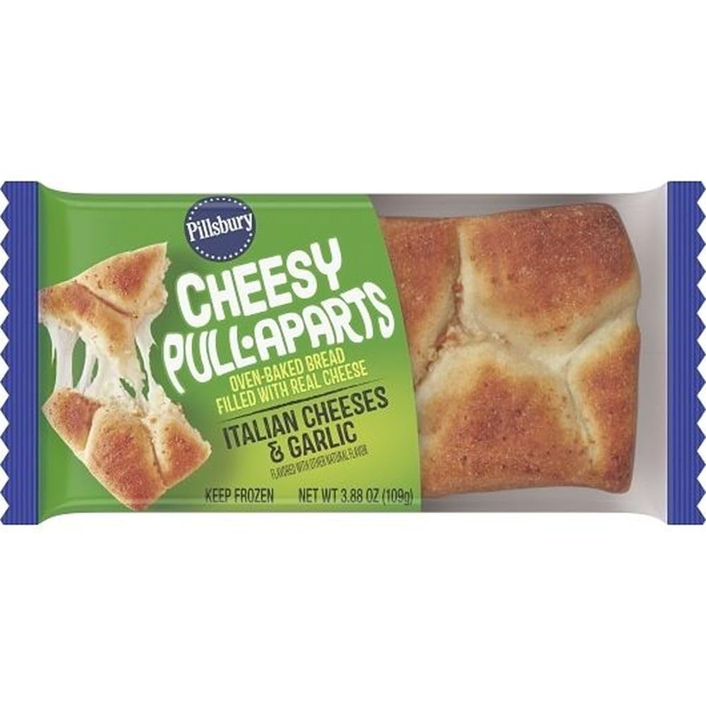 Cheesy Pull-Apart Bread by Pillsbury – 3.88 Ounce (Pack of 72), Pack of 72