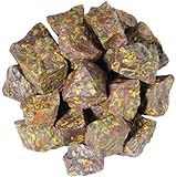 ZAICUS Fruit Jasper Raw Stones, Rough Gemstones and Crystals, Tumbling Bulk, Jewelry Making, Polishing, Cabbing, Lapidary, Fountain Rocks, Decoration, Wire Wrapping, Gem Mining, Reiki Healing 1 lb