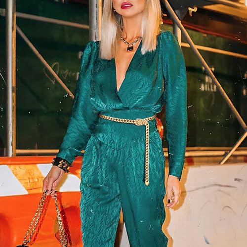 WHIPPY Waist Chain Belt Women Ladies Adjustable Body Waist Link Belts for Jeans Dresses3