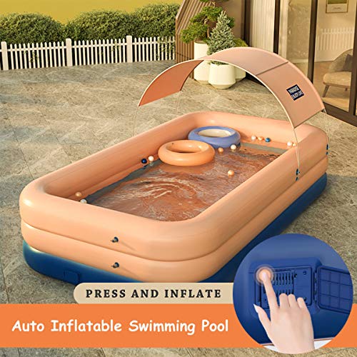 ZIB Large Inflatable Swimming Pool for 