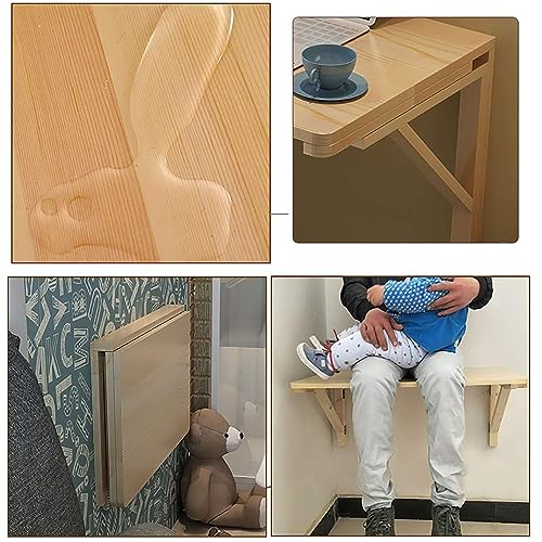 Bureau pliable mural gain de place pour travailler en petit appartement - 8