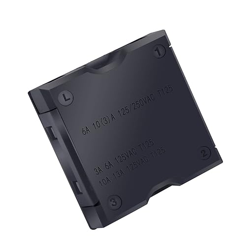 Miniatura 4 de Taiss 3 interruptores rotativos, 1 polo 12 posiciones selector interruptor con perilla + 2 interruptores giratorios 13A-125V10A-250V, 4 posiciones 3