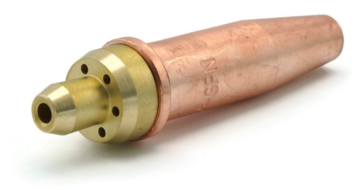 RIVERWELD Propan-Erdgas-Schneidspitzen 3-GPN Größe 1 – 2er Pack, Passend Für Victor-Style Schneidbrenner