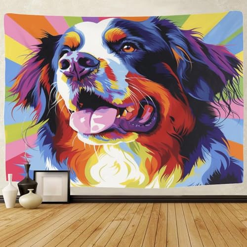 Tenture murale Bouvier Bernois 3D pour les passionnés de chiens - 2